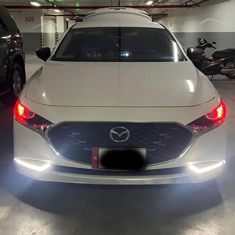 Bóng đèn daylight, đèn demi led chất lượng cao siêu sáng thay thế cho Mazda 3 2020 bản Deluxe và Luxury - Ảnh 5