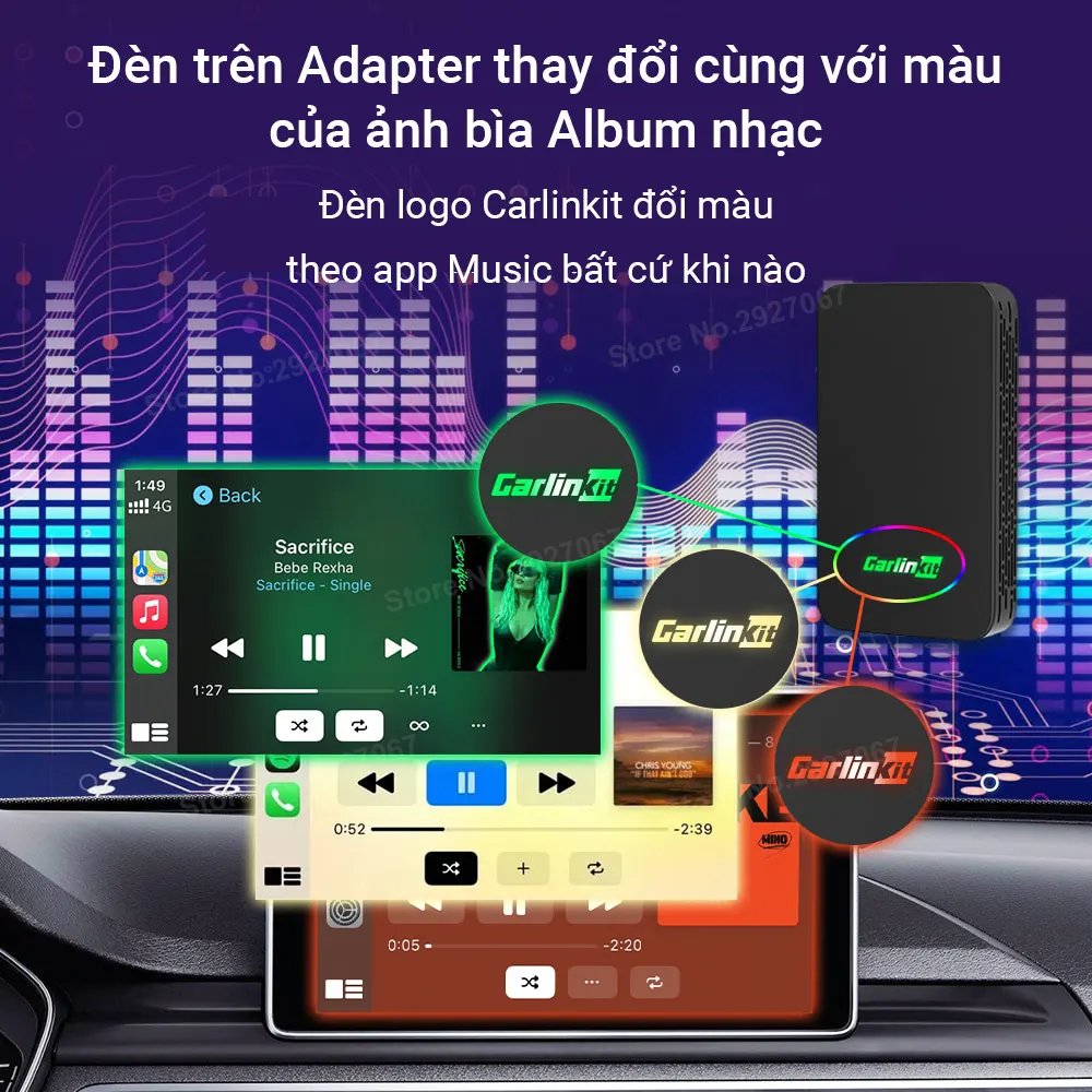 Carlinkit 5.0 2air Apple Carplay, Android Auto không dây - Ảnh 5