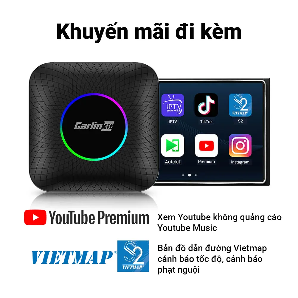 Carlinkit Tbox Ambient Led - Ảnh 2