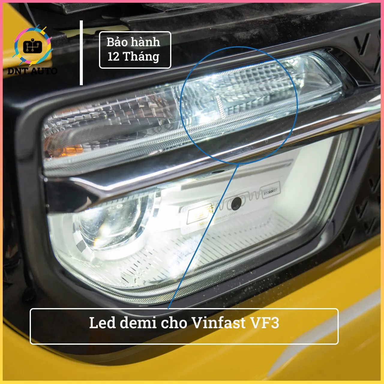 Bóng Led Demi cho Vinfast VF3 - Ảnh 2