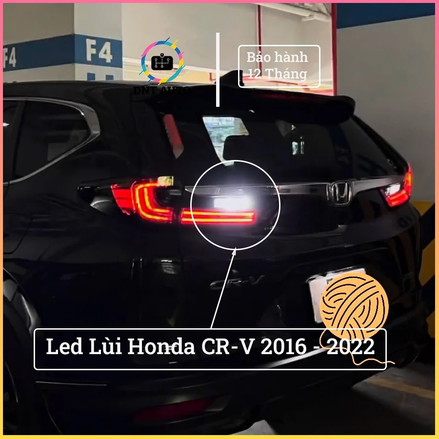 Bóng Led Lùi Honda CRV 2016 - 2022 (1 cặp) - Ảnh 4
