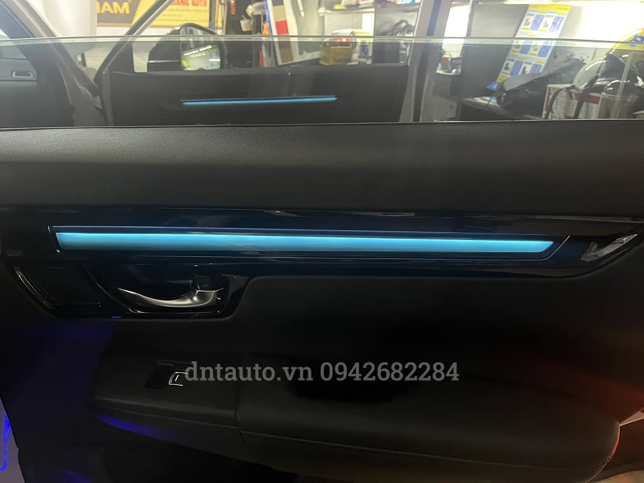 Đèn led viền nội thất Honda CRV - Ảnh 4