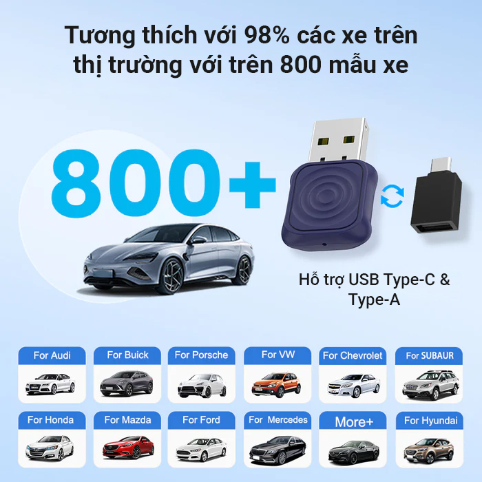 Carlinkit Mini Ultra Apple Carplay, Android Auto không dây - Ảnh 7