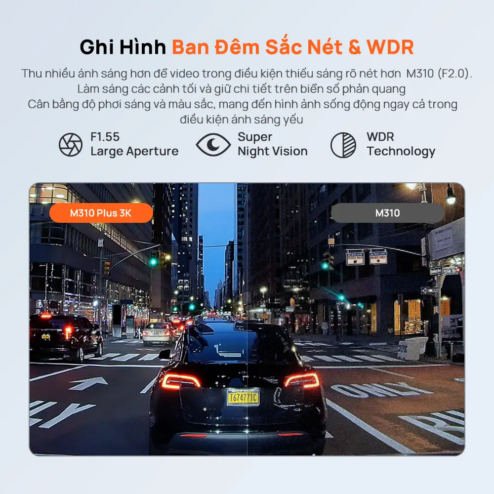 70mai M310 Plus 3K - Ảnh 9